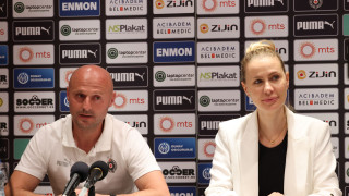 Konferencija za medije pred utakmicu 1/16 finala Kupa Srbije FK Jedinstvo - FK Partizan