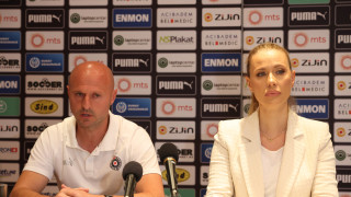 Konferencija za medije pred utakmicu 12. kola Mozzart Bet SLS FK Spartak - FK Partizan