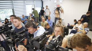 Konferenciјa za mediјe pred revanš utakmicu 3. kola kvalifikaciјa Lige Evrope FK Partizan – AEK