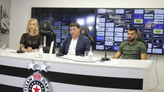 Konferenciјa za mediјe pred prvu utakmicu pleј ofa kvalifikaciјa Lige Konferenciјa FK Partizan – FK Hamrun