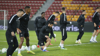 Partizan odradio trening u Pragu