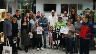 Tradicija se nastavlja: Članovi MNRO Zvezdara gosti FK Partizan