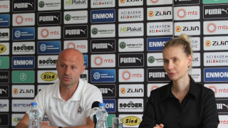 Konferencija za medije pred utakmicu 10. kola Mozzart Bet SLS FK Napredak - FK Partizan