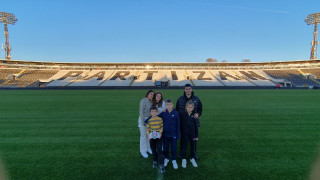 Ispunjen san mališanima iz Orahovca i Štrpca, posetili su stadion Partizana