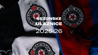 Sezonske ulaznice FK Partizan 2025/26 su u prodaji!
