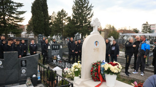 Partizan players pay tribute to Andrija Delibašić and Borislav Gajica Đurović