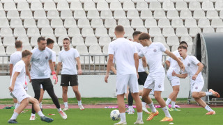 Trening pred Ligu mladih
