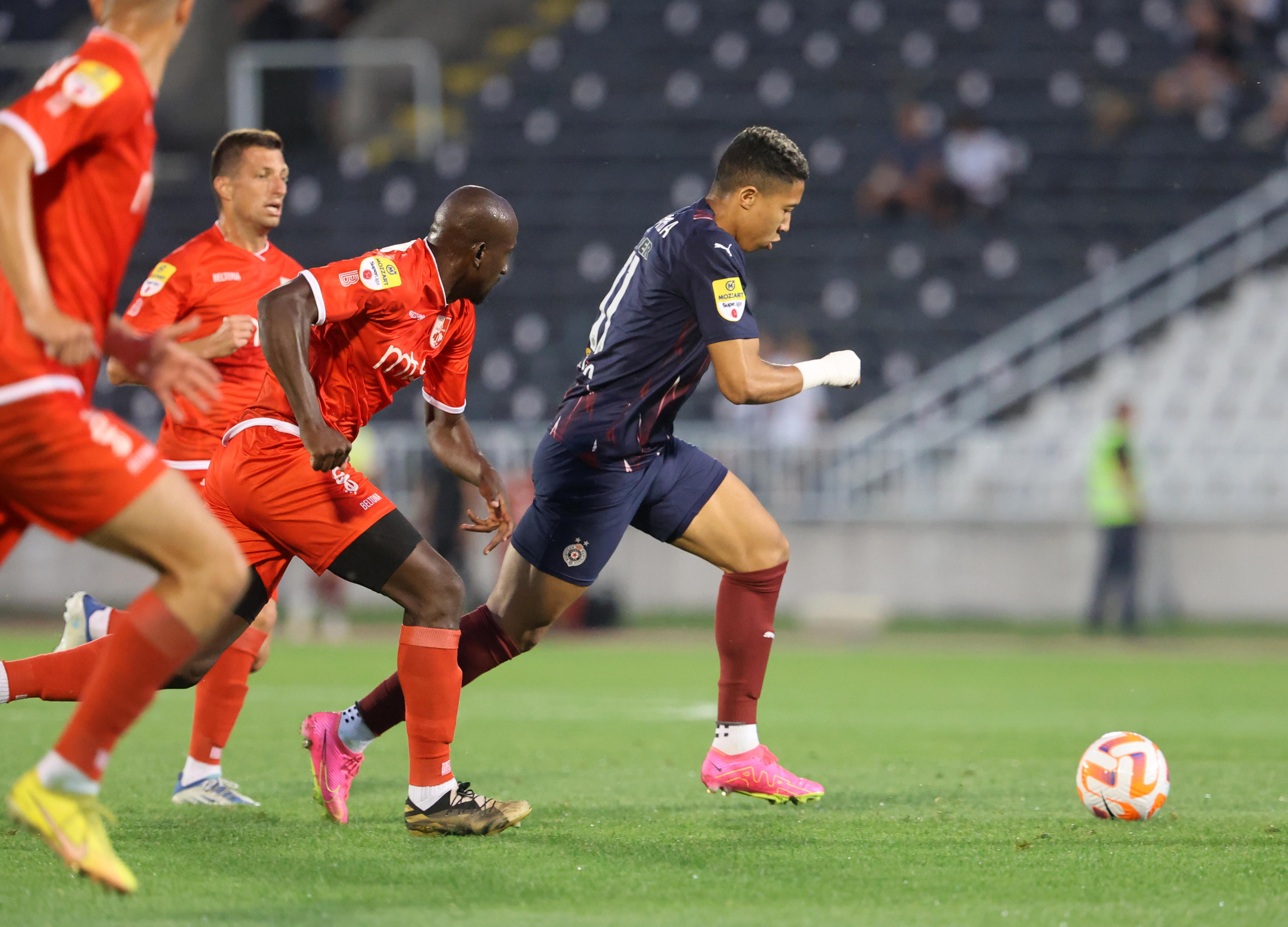 FK Radnicki Nis 3-3 FK Partizan Belgrad :: Resumos :: Videos